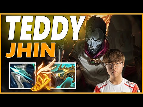 ⚡TEDDY JHIN ADC GAMEPLAY⚡SEASON 11 LEAGUE OF LEGENDS