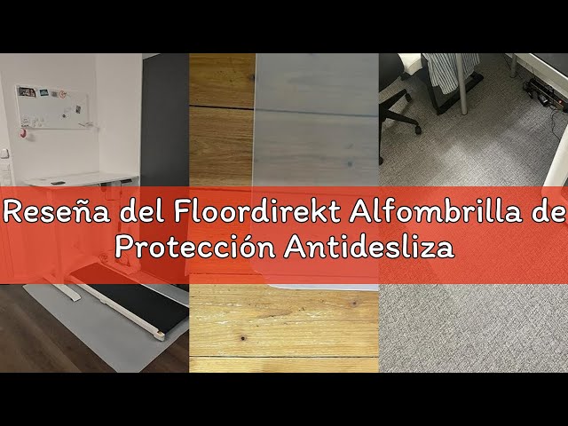 Vídeo relacionado con Alfombrilla para jaula y perrera para proteger suelos, antideslizante, impermeable, para entrenamiento de perreras, protege los suelos del desgaste y arañazos, 74 x 120 cm