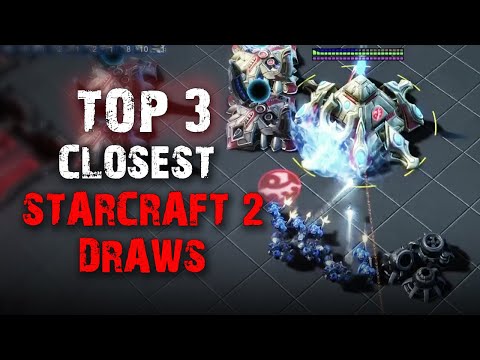 The Top 3 Closest Draws in StarCraft 2 for me, EVER!