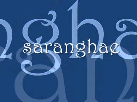 Saranghae lyrics by Sabrina (Perfect Match OST)