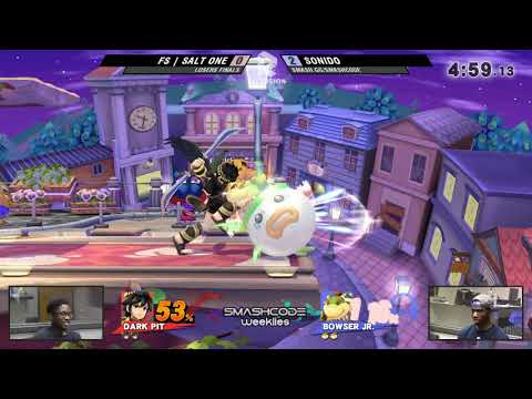 Smashcode 8/2/18 - SaltOne vs. Sonido - Losers Finals