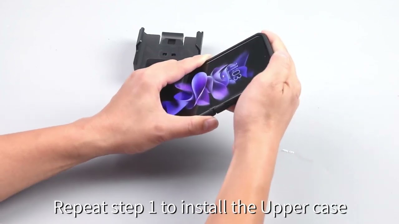 Installatiehulp: Supcase UB Pro Samsung Galaxy Z Flip 3 Hoesje