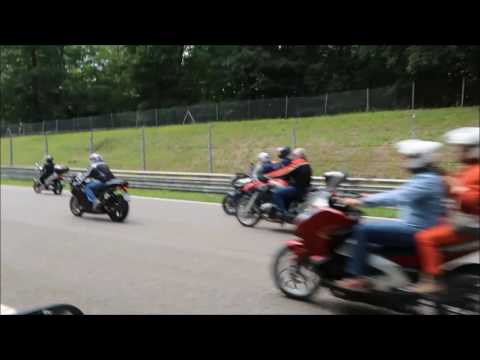 Lap of Honour in Monza for Fabrizio Pirovano = Gir de pista a Monza cul “Piro”