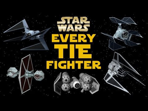 All TIE Fighter Types and Variants in Star Wars Legends Video