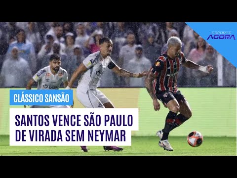 SANTOS VENCE O CLÁSSICO CONTRA O SÃO PAULO POR 3 A 1; CONFIRA