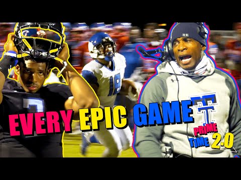 Deion Sanders & Shedeur Sanders Mic’d Up In EVERY GAME They Played in FINAL Year! Ups & Downs 😱