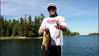 Smallmouth fishing on Lake of the Woods with Tubes