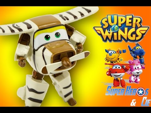 Super Wings Bello Zuzu Robot Transformable 출동슈퍼윙스 신제품 장난감 - 비행기 Jouet Toy Review Video