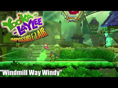Yooka Laylee and the Impossible Lair Soundtrack Ost - Windmill Way Windy