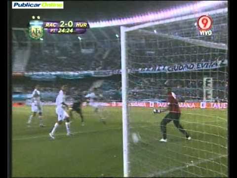 Todos los goles de Racing 3 Huracán 0