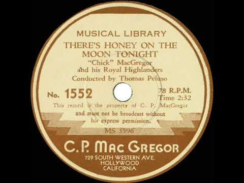 1938 Chick MacGregor (ET) - There’s Honey On The Moon Tonight (instrumental)