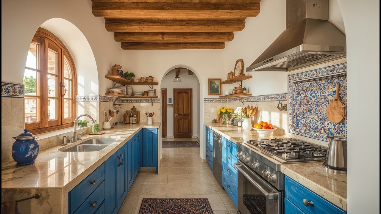 40+ Timeless Mediterranean Style Kitchens 2025 | Elegant & Cozy Design Ideas