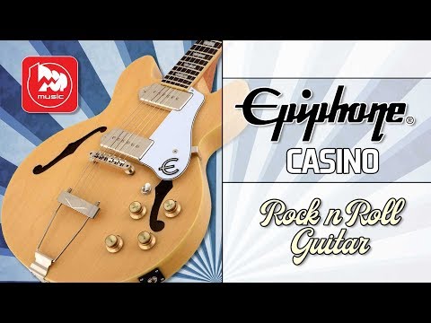Русскоязычный обзор полуакустической гитары Epiphone Casino