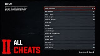 All 37 Cheats (How to Enter All Cheat Codes) - Red Dead Redemption 2