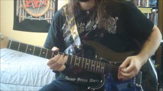 SLAYER - Screaming From The Sky - guitar cover - Full HD