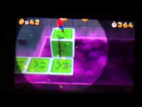 Super Mario 3D Land: World 2-2 Normal Mario Speedrun: 48 sec