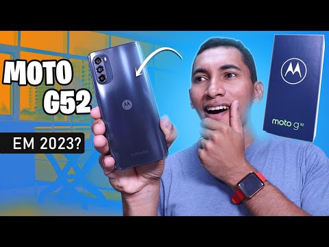 CHEGOU! Motorola Moto G52 com preço ATRATIVO em 2023 - Unboxing e impressões