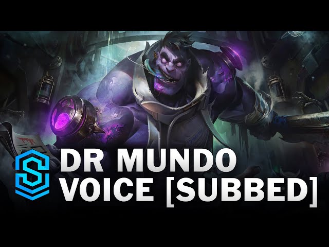 Lol Illaoi (and Braum) in the background of one of Dr. Mundo's