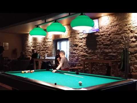 Piljard 8 ball. Karl Gnadeberg Final 5:2