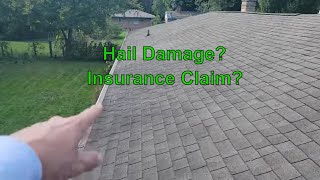 Roof storm damage and insurance claims