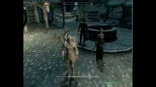 TESV. Skyrim. Броня и оружие из мода Gift Of Kynareth из Oblivion