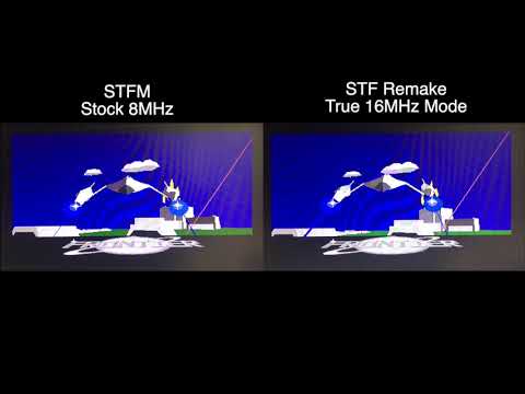 STF Remake - 16MHz Mode Comparison