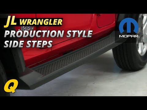 Mopar Production Style Side Steps Review for Jeep Wrangler JL
