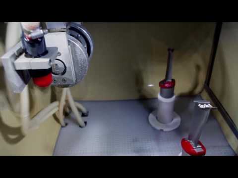 TWIN SPINDLE WET BLASTING MACHINE