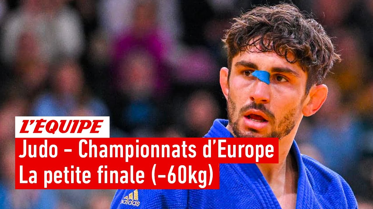 La médaille de bronze (-60 kg) - Judo - Championnats d'Europe