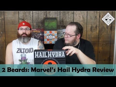 2 Beards: Marvel Hail Hydra Board Game Review