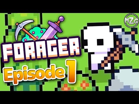 Forager Gameplay Walkthrough - Episode 1 - So Much To Do! (Closed Beta)
