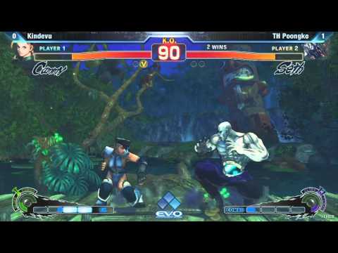 [EVO 2012 SSFIV AE Top 32] Kindevu (Cammy) vs TH Poongko (Seth)