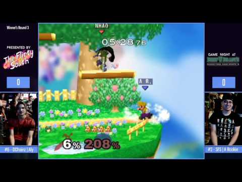 GNAB - WR3 - Dchainz | Aly (Marth) vs SFS | A Rookie (Mario) - SSBM Singles