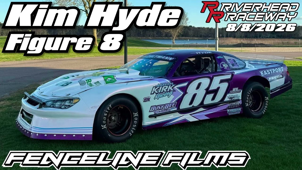 Kim Hyde Figure 8 Riverhead Raceway 8/8/2026