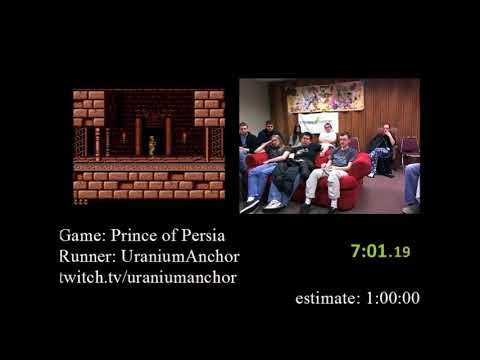 Prince of Persia (Any%) by UraniumAnchor in 1:08:28 - AGDQ 2012