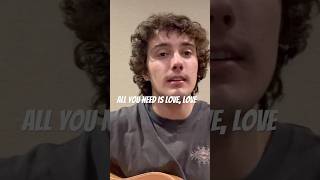 All you need is love #thebeatles #johnlennon #georgeharrison #ringostarr #music #guitar #cover #song