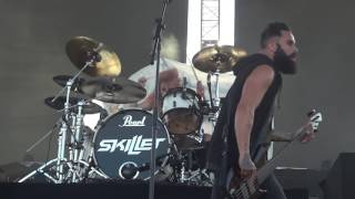 Skillet - Forsaken Rock USA 2016 Oshkosh Wisconsin