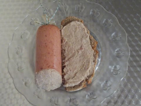 Tea sausage Rügenwalder style sausage make your own