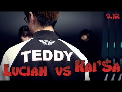 SKT Teddy - Lucian vs Kai'Sa ADC - LoL Season 9 KR Ranked | League Of Legends