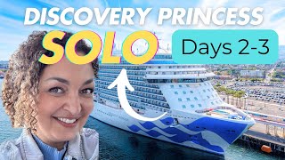Discovery Princess Solo Cruise Days 2 & 3! Sea Day and Cabo San Lucas!!!