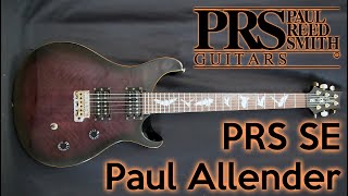 Video thumbnail for PRS SE Paul Allender Guitar by Guitar Learner