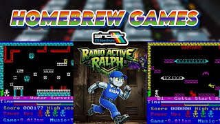 Radioactive Ralph - New ZX-Spectrum Game 2026