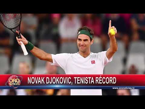 Novak djokovic, tenista récord - deportes | Oro Noticias