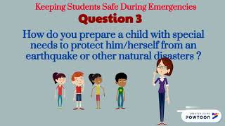 #EdChatEU Keeping students safe during emergencies