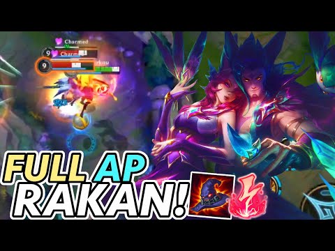 I finally tried FULL AP Rakan in Wild Rift! (It WORKED!)