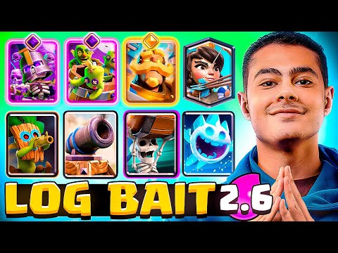 NEW 2.6 LOG BAIT Deck is BROKEN 😱