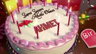 İyi ki doğdun AHMET - İsme Özel Doğum Günü 