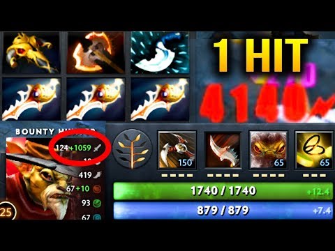 x3 Rapier 4000 Damages Per Hit Bounty Hunter Crazy Wagamama Dota 2