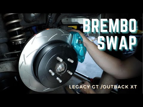 How to Install STI Brembo Brakes on the 05-09 Legacy/Outback