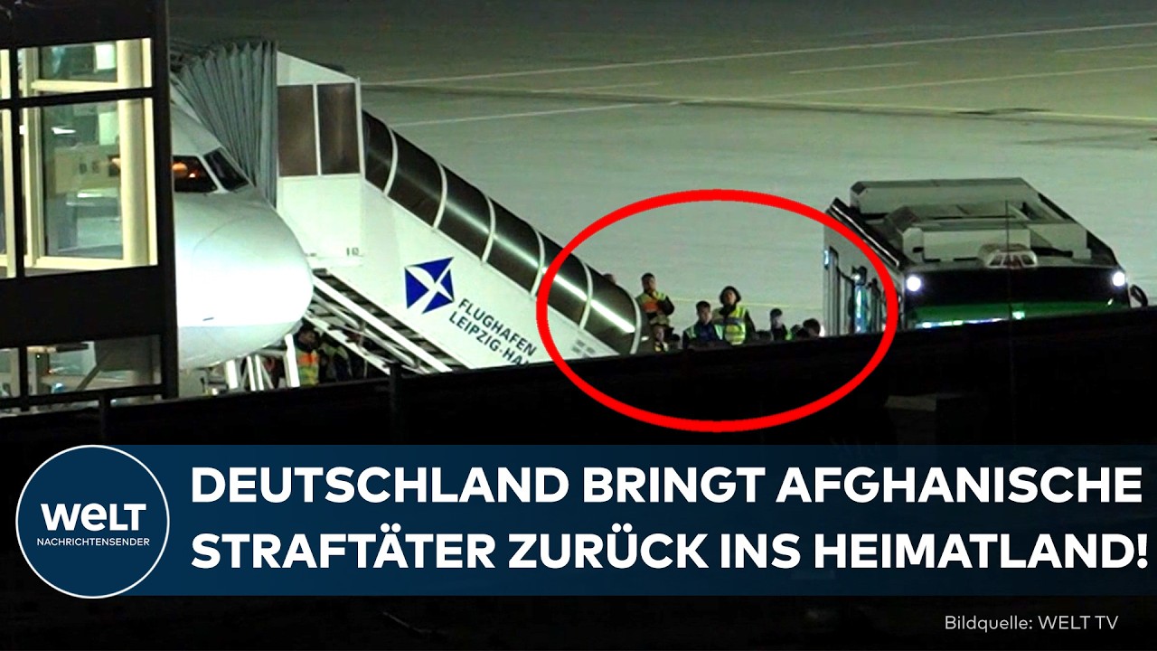 ABSCHIEBEWELLE: Deutschland schickt Verurteilte zurück! Charterflug mit Afghanen sorgt für Debatten!